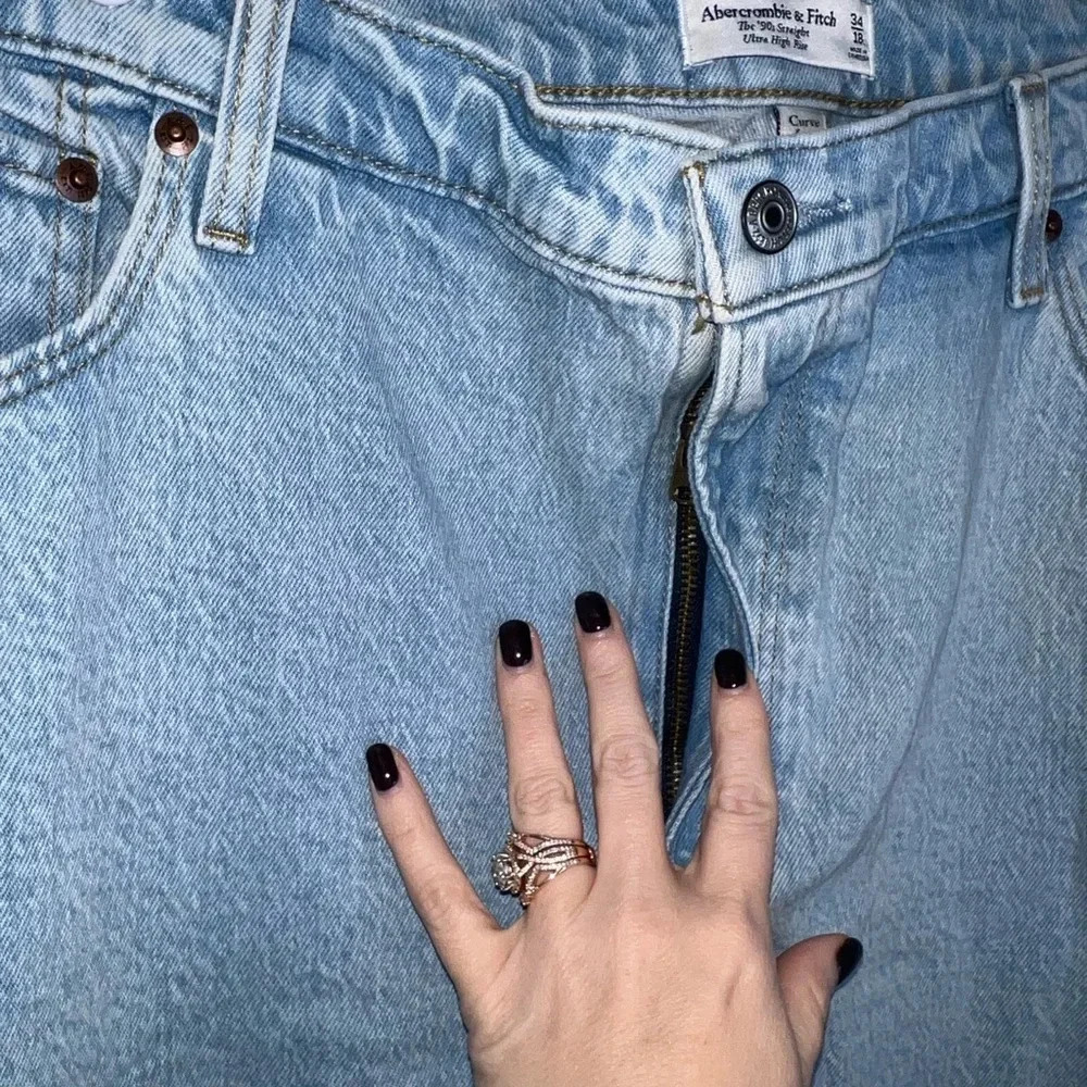 NEW Abercrombie The '90s Straight - Picture 8 of 14